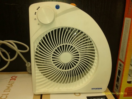 Ventilator termic (încălzitor ventilator, turbină eoliană) și funcționare, ghid de încălzire