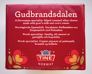 Cel mai bun ghid, brânză norvegiană gudbrandsdalen