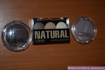 Trio szemhéjfesték naturel eyeshadows from lamel - ismertetők, fotók és árak