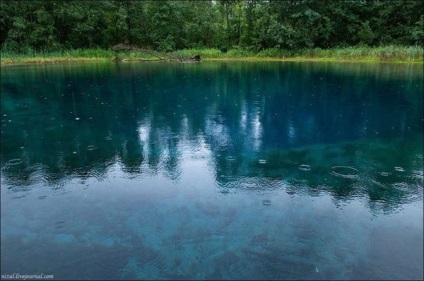 Zone turistice din Tatarstan - lac albastru