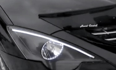 Tuning Audi 100 cu 4 corpuri de tuning proprii, faruri, interior