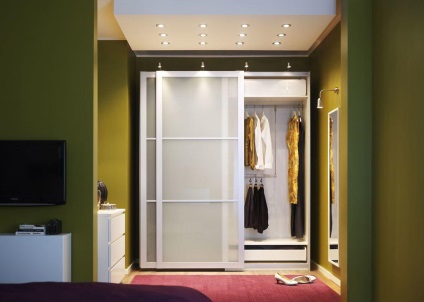 Dulap de colț în fotografia de la hol, coridor mic, dimensiuni de mobilier, idei de umplere, design deschis