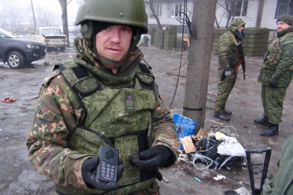 În Donetsk, faimosul comandant al miliției