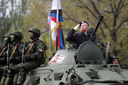 În Donetsk, faimosul comandant al miliției