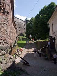 Vyborg (baterie de munte - oraș vechi - castel Vyborg - turn de ceas - parcul Monrepo), iulie 2009