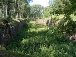 Vyborg (baterie de munte - oraș vechi - castel Vyborg - turn de ceas - parcul Monrepo), iulie 2009