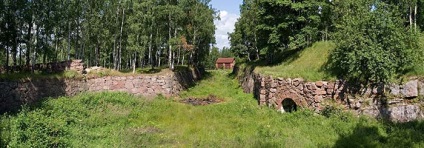 Vyborg (baterie de munte - oraș vechi - castel Vyborg - turn de ceas - parcul Monrepo), iulie 2009