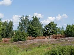 Vyborg (baterie de munte - oraș vechi - castel Vyborg - turn de ceas - parcul Monrepo), iulie 2009