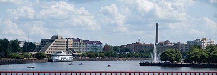 Vyborg (baterie de munte - oraș vechi - castel Vyborg - turn de ceas - parcul Monrepo), iulie 2009