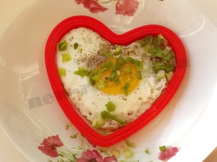 Ouăle de struguri în formă de inimă