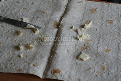 Snack of lavash