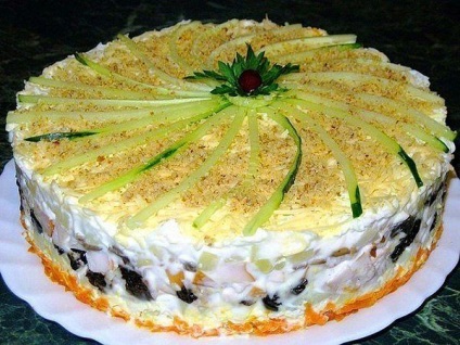 Snack tort-salata, reteta delicioasa