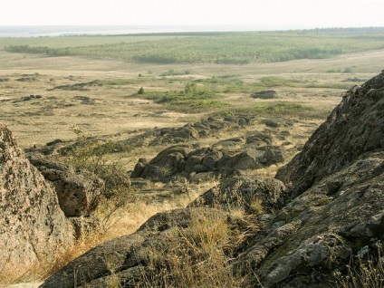 Rezervor de morminte de piatra Donetsk region, azov off road