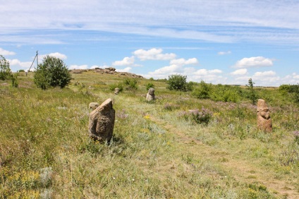 Rezervor de morminte de piatra Donetsk region, azov off road