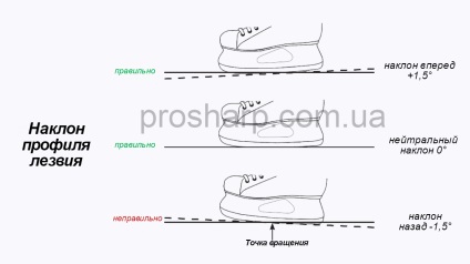 Ascutirea si profilarea patinilor - prosharp