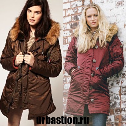 Jachete de iarnă pentru femei Alaska 2017-2018 cu ce să poarte și fotografii ale modelelor cu blană naturală