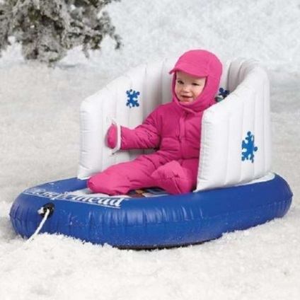Transportul de iarnă pentru copii