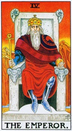 A tarot kártyák jelentése az õrültségben, a császár kártya értelmezése, a jövõ jövendölése