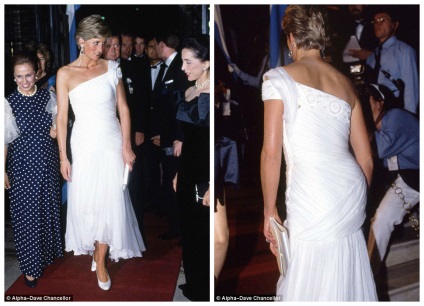 Diana hercegnő híres ruhái, freskók - a Runet legjobbja a napnak!