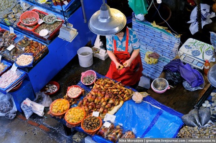 Celebra piață de pește din Seoul - știri în fotografii