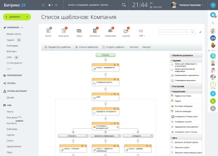 1C-Bitrix24 »în cutie, crearea portalului intern al companiei, portal intranet, cumpărați sistemul