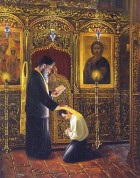 Arhimandritul Petru (coachmanul) despre mărturisirea și comuniunea tainei Sfântului Cristos, nasledie77