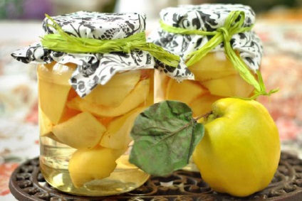 Quince - retete de gatit pentru gem de iarna de gutui, compot, gem, fructe confiate (reteta pas-cu-pas) si