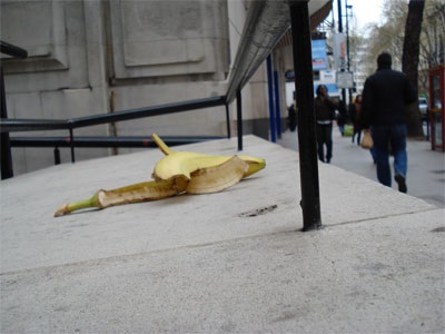 Banană în Londra