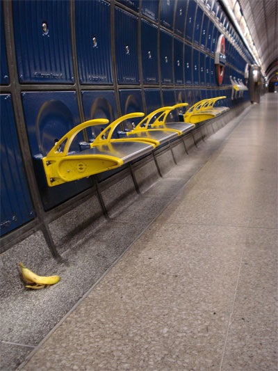 Banană în Londra