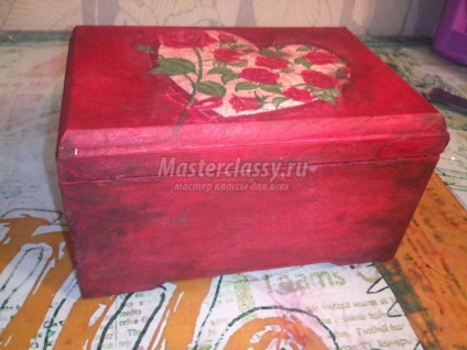 Decoupage caskets