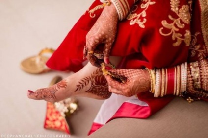 Aceste tatuaje de nuntă de fete indiene - aceste opere de artă - sursa de bine