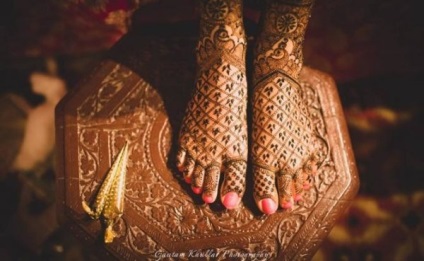 Aceste tatuaje de nunta de fete indiene - aceste opere de arta - sursa de bine