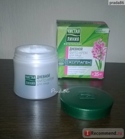 Phyto-cream az arc napközben tiszta verbena vonal és kankalin fito-komplex kollagén 35 éves