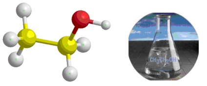 Formula de alcool etilic în chimie