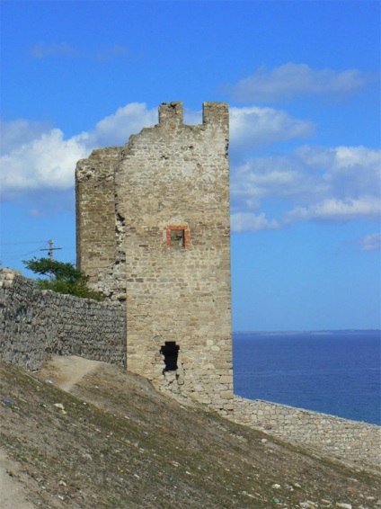 Cetatea din Genova (feodosia) din anii trecuți