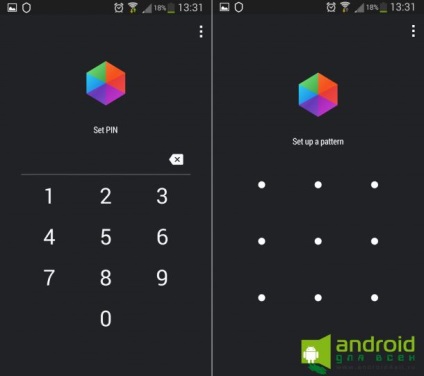 Hexlock - securitate blocare aplicație - protecție fiabilă a aplicației pe Android