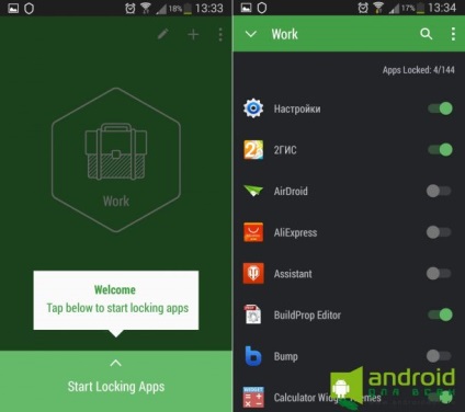 Hexlock - securitate blocare aplicație - protecție fiabilă a aplicației pe Android