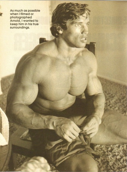 Istoria vieții lui Arnold Schwarzenegger (text foto) este o resursă informațională