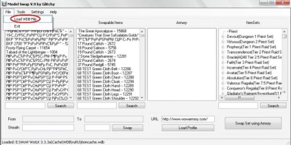 Schimbarea modelelor de jocuri wow - addons wotlk