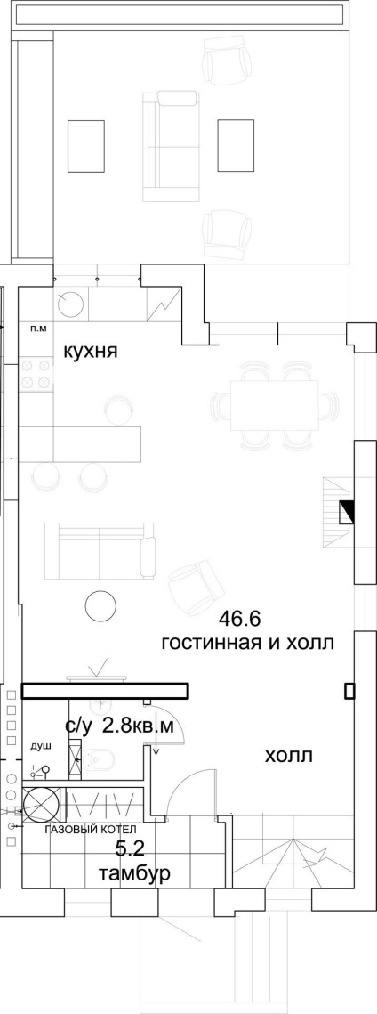 Cum de a proiecta un exemplu duplex duplex din regiunea Moscovei