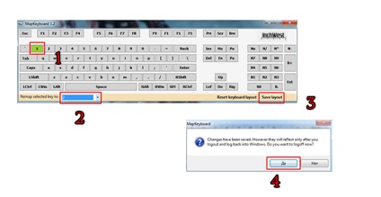 Cum se remapă cheile de pe tastatură, c-utilizare