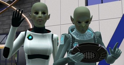 Cum sa devii un extraterestru in Sims 3 - secretele vietii extraterestre!