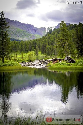 Lacurile Karakol, republica Altai, Rusia - 