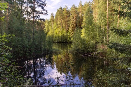 Lacul carstice din Chevanikh (