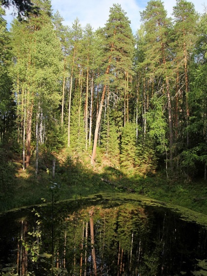 Lacul carstice din Chevanikh (