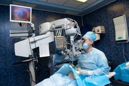 Operație de cataractă pentru îndepărtarea cataractei cu înlocuirea lentilelor, tratament după îndepărtare