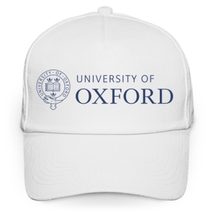 Șapcă de cap de baseball pe Oxford University