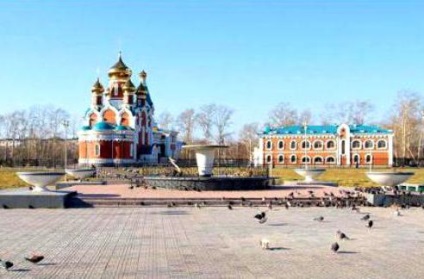 Komsomolsk-on-Amur lakosság, éghajlat, területek, látnivalók, pihenés