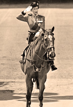 Lóverseny a Windsorban a II. Erzsébet királynő tiszteletére