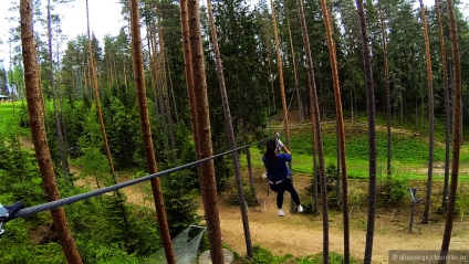 Unde să mergeți pentru un parc de coardă în weekend - parcul norvegian de nucă